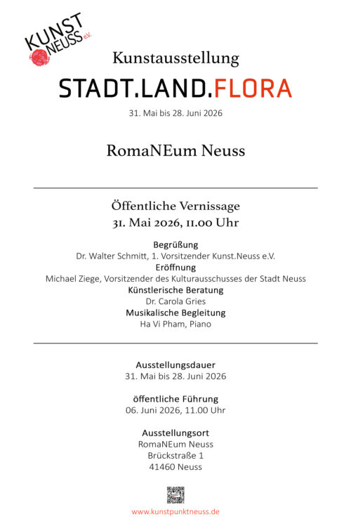 Einladung Kunstausstellung STADT-LAND-FLORA